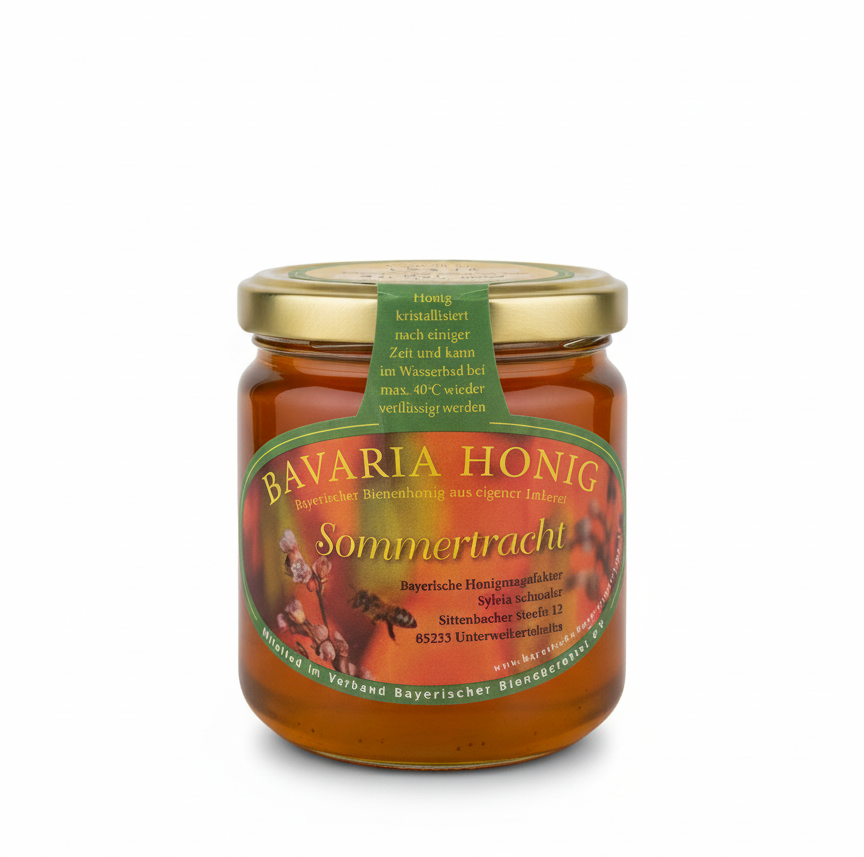 Bayrischer Bienenhonig Sommertracht